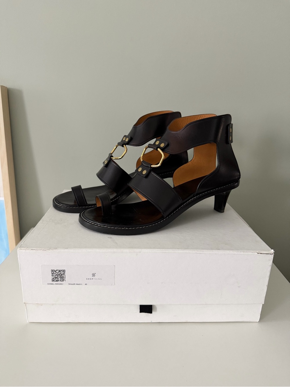 Isabel Marant Kitten Heel Sandals